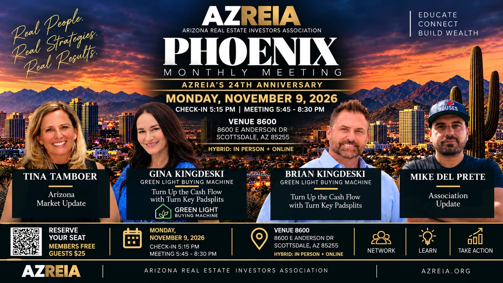AZREIA Phoenix Monthly Meeting